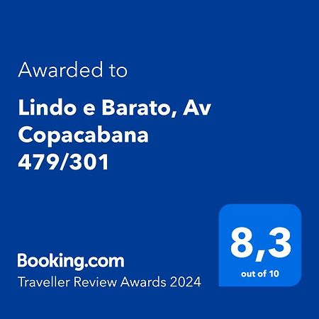 Lindo E Barato, Av Copacabana 479/301 Rio de Janeiro Exterior foto